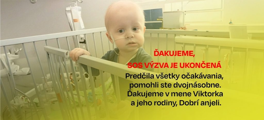 Nevyliečiteľne chorý Viktorko sa bez auta nedostane na liečbu ani domov – potrebuje ho teraz!