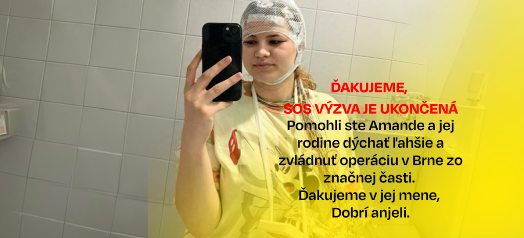 Pomôžme Amande, ktorú čaká operácia mozgu, otcovi s rakovinou a ležiacemu bratovi. Táto rodina bojuje s tromi ťažkými diagnózami.