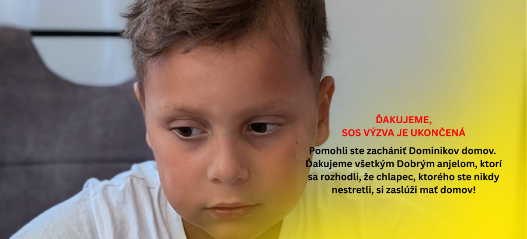 Dominik je už doma po ďalšej operácii mozgu. Teraz potrebuje nabrať silu na ďalšiu liečbu a domov, kam sa môže vrátiť.